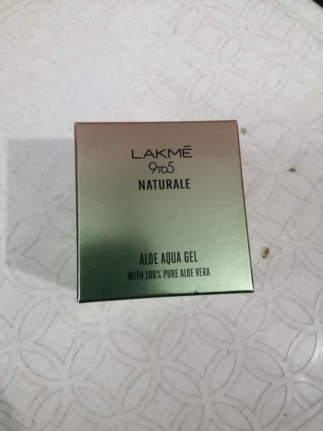 Lakmé 9To5 Naturale Aloe Aqua Gel review photo by callistataylor
