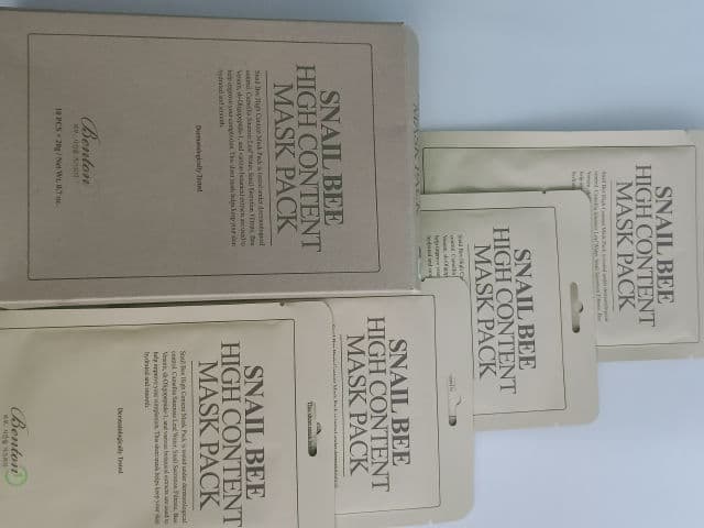 Snail Bee High Content Mask Pack product review