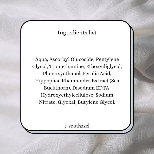 Kleveru Vitamin C 10% Ferulic Serum review photo by caramels