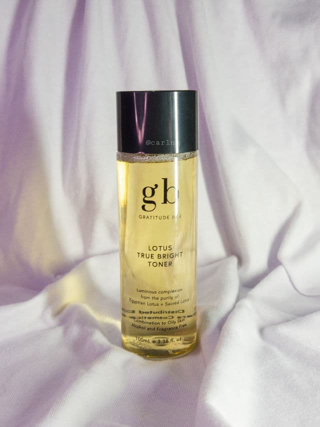 Gratitude Bar Lotus True Bright Toner review photo by carlnm