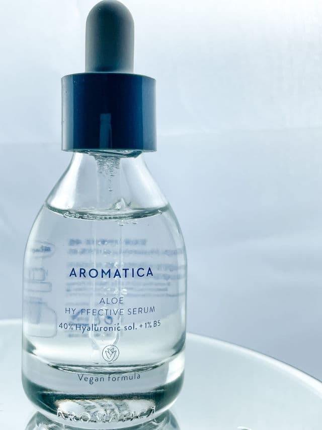 Aromatica Aloe Hy-ffective Serum review photo by carrotstickbeauty