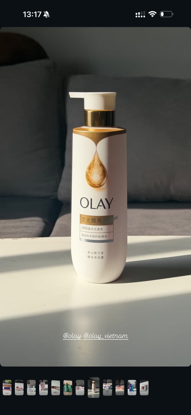 Olay Cleansing & Brightening Body Wash with Vitamin C & Vitamin B3 review photo by mindayne