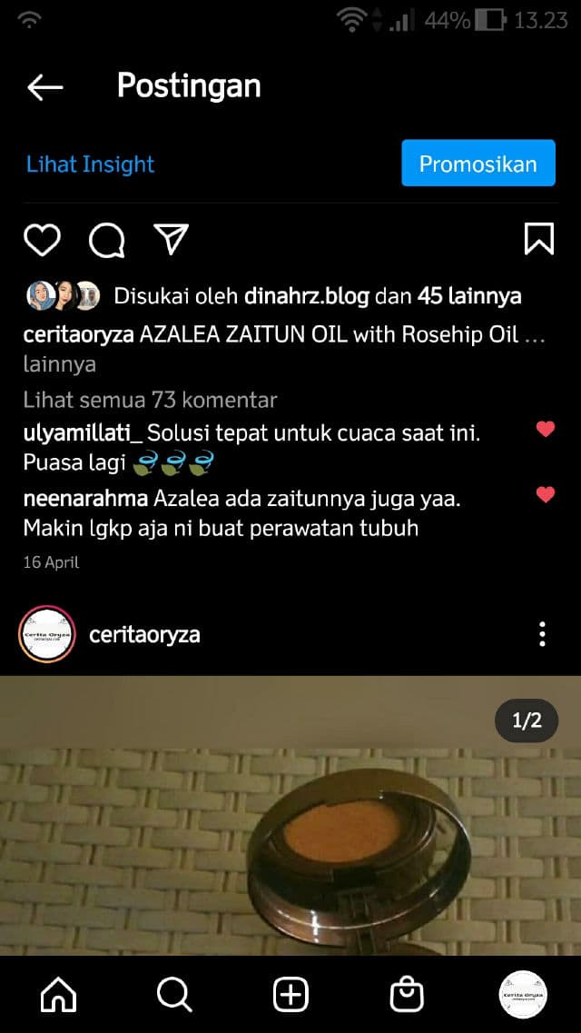 Pixy White Aqua Gel Night Cream review photo by ceritaoryza