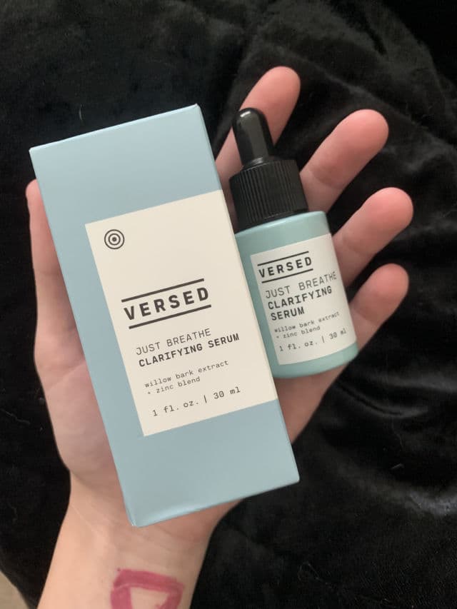 Versed Just Breathe Clarifying Serum review photo by perfectlyimperfskin
