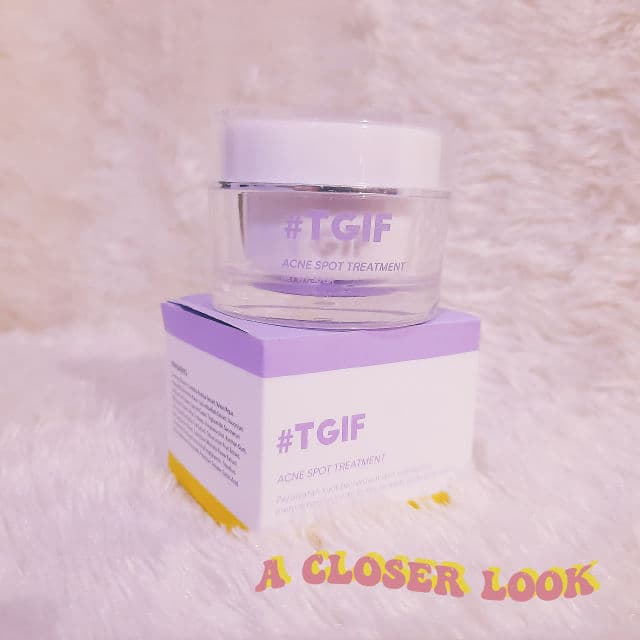 Bloomka TGIF Acne Spot Treatment review photo by chemicalconscious