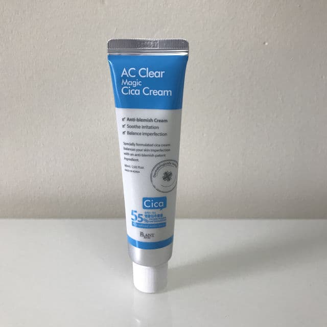 The Plant Base AC Clear Magic Cica Cream review photo by cherryupbaby