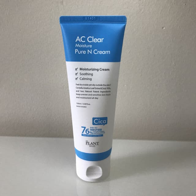The Plant Base AC Clear Moisture Pure N Cream review photo by cherryupbaby