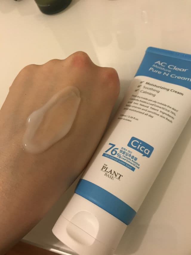 The Plant Base AC Clear Moisture Pure N Cream review photo by cherryupbaby