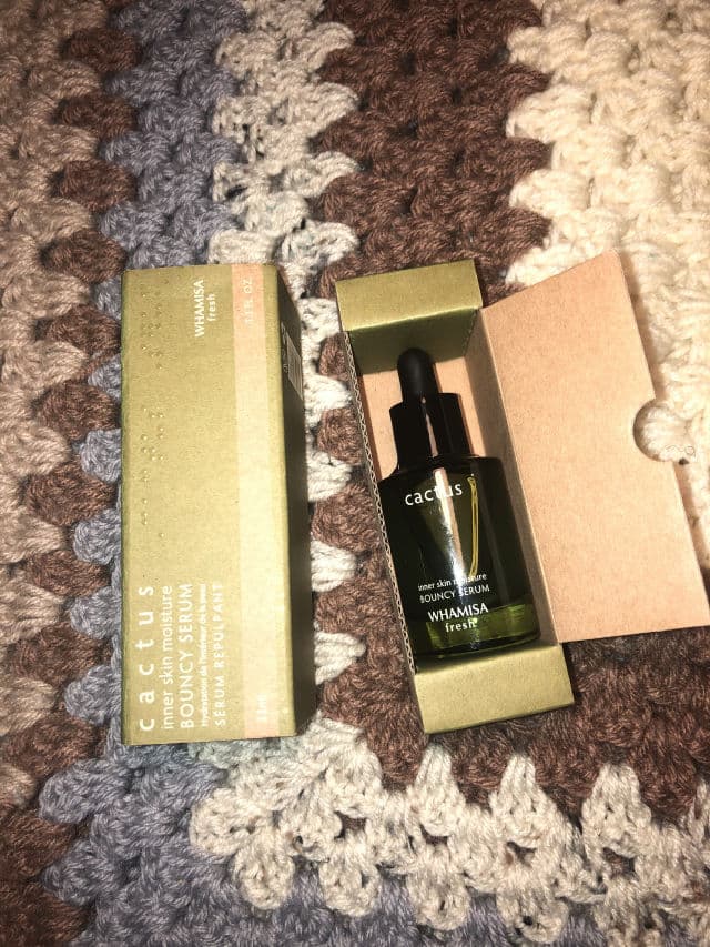 Whamisa Fresh Cactus Bouncy Serum review photo by chisimomo
