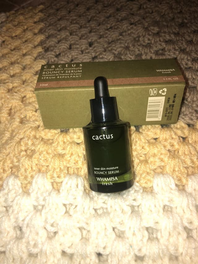 Whamisa Fresh Cactus Bouncy Serum review photo by chisimomo