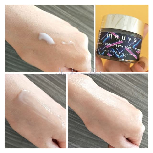 MAUVE FANTASTIC EVER Cool Kids Never Sleep Cream review photo by chloemont