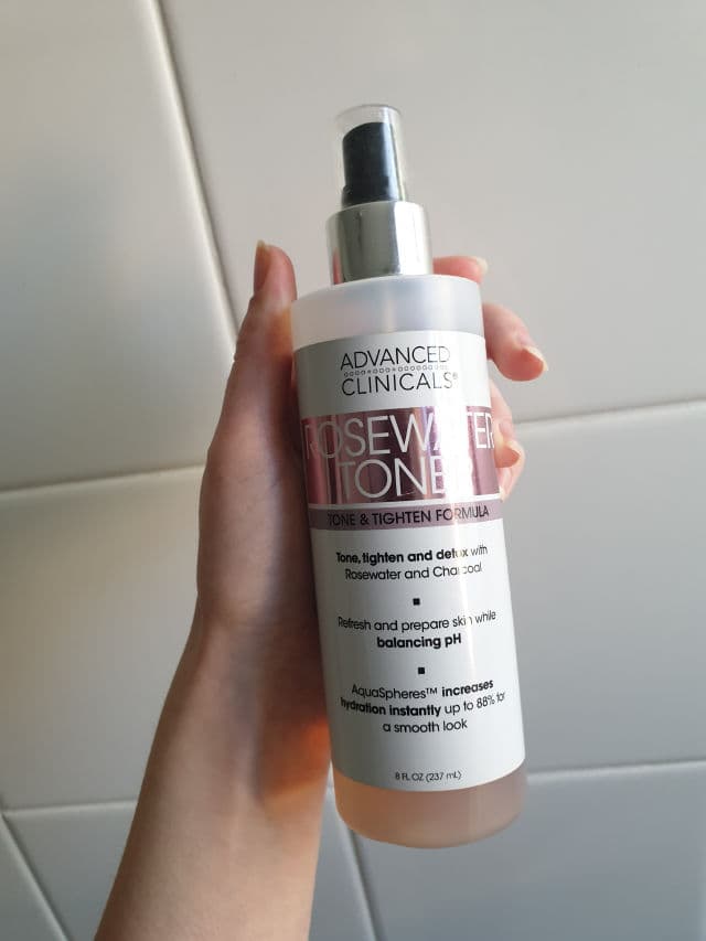Advanced Clinicals Rosewater Toner review photo by chooky