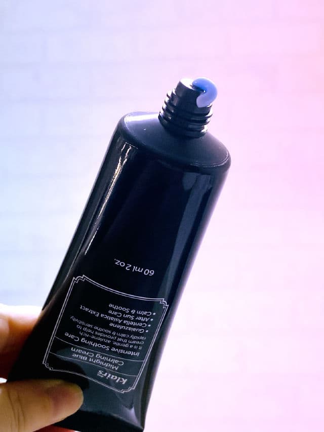 Dear, Klairs Midnight Blue Calming Cream review photo by chrisbeautylook