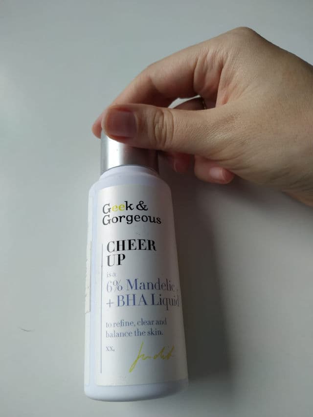 Geek & Gorgeous Cheer Up 6% Mandelic + BHA Liquid review photo by christyn
