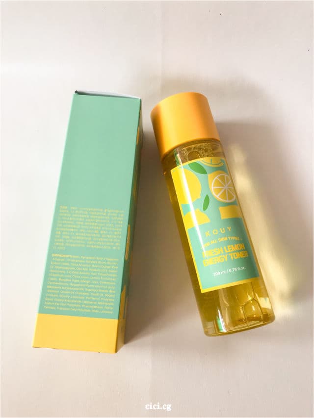 Kouy Fresh Lemon Energy Toner review photo by ciciii