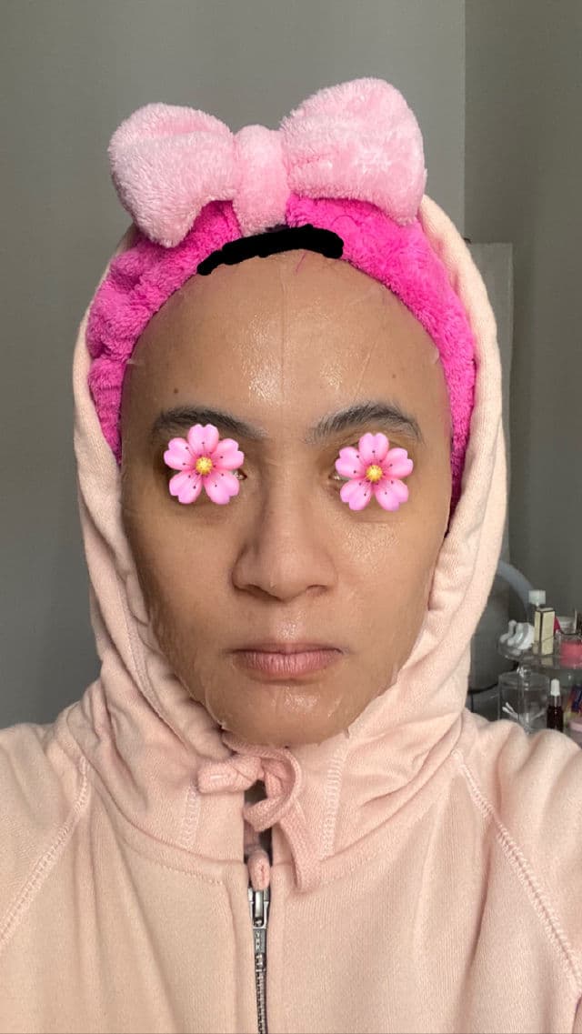 JMsolution Glow Luminous Flower Firming Mask Rose review photo by cikbskincarestories