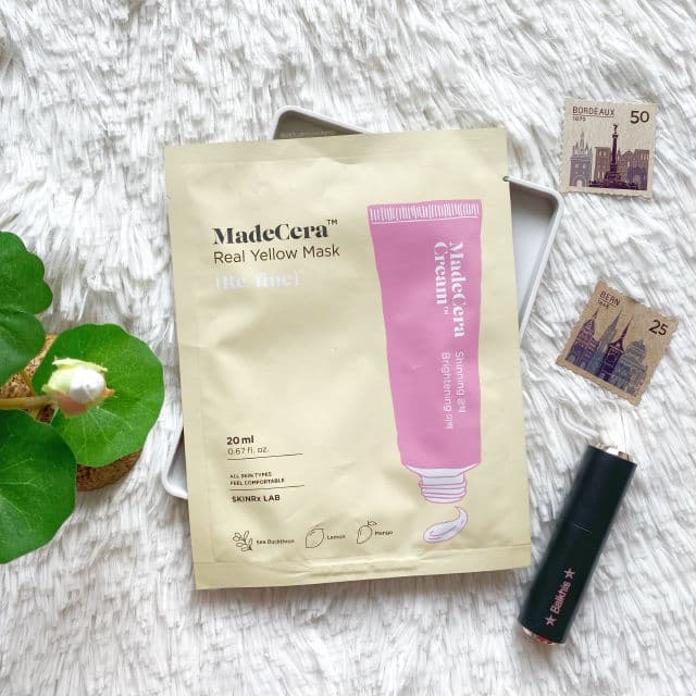 SkinRx Lab MadeCera Real Yellow Mask (Re-fine) review photo by cikbskincarestories