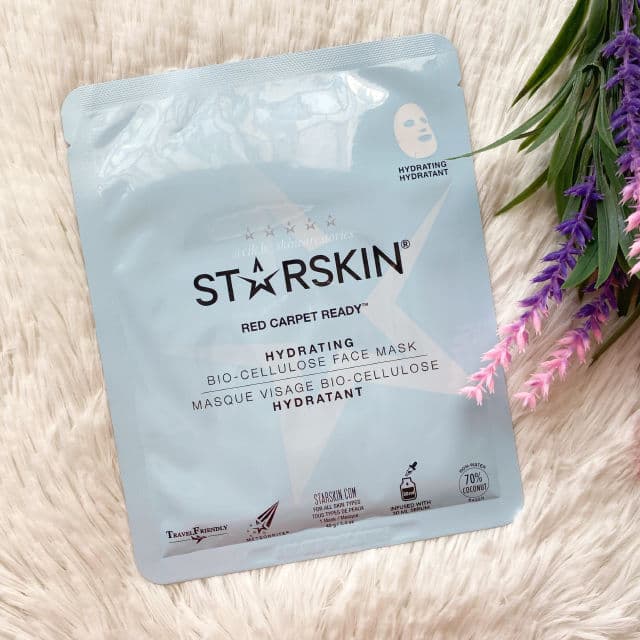 Starskin Red Carpet Ready - Hydrating Coconut Bio-Cellulose Second Skin Face Mask review photo by cikbskincarestories
