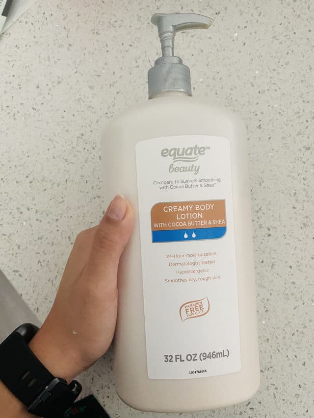 Equate Creamy Body Lotion with Cocoa Butter & Shea review photo by CindyCuidaTuPiel