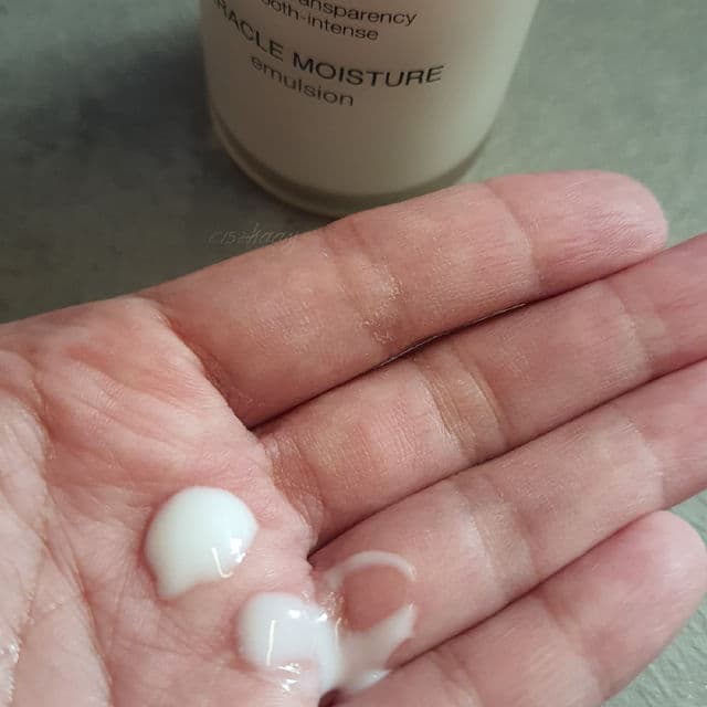O HUI Miracle Moisture Emulsion review photo by ciszkaay