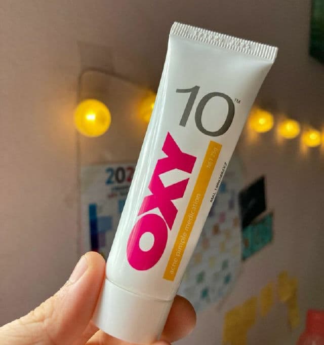 OXY 10 Acne Pimple Medication review photo by skinartery