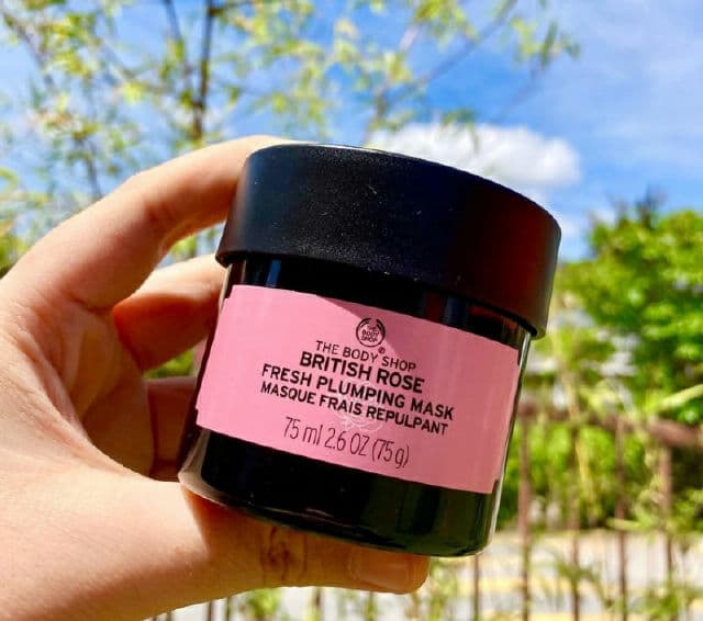 The Body Shop British Rose Fresh Plumping Mask review photo by skinartery
