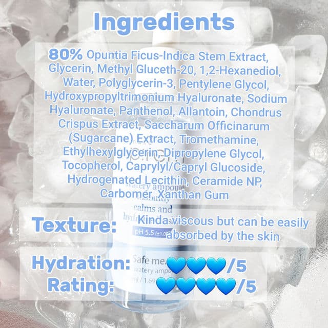 make p:rem Safe Me. Relief Watery Ampoule review photo by clarissaguzmann