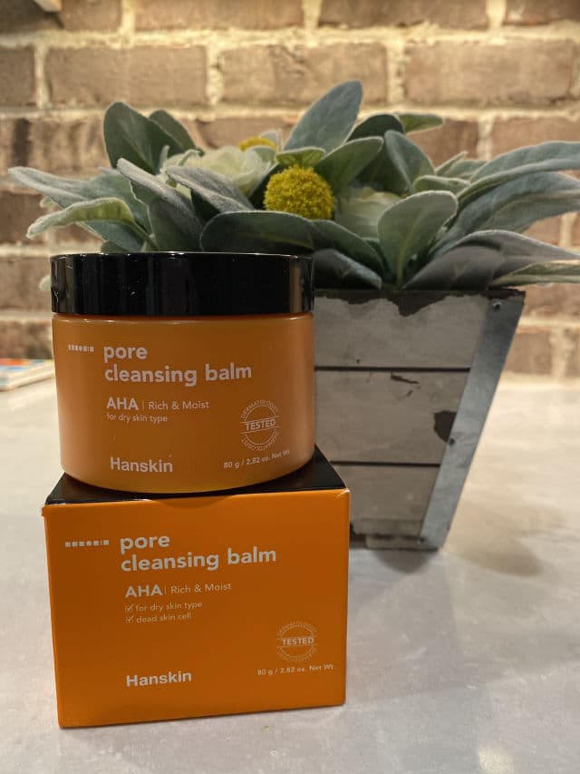 HANSKIN Pore Cleansing Balm - AHA review photo by cleahanchey