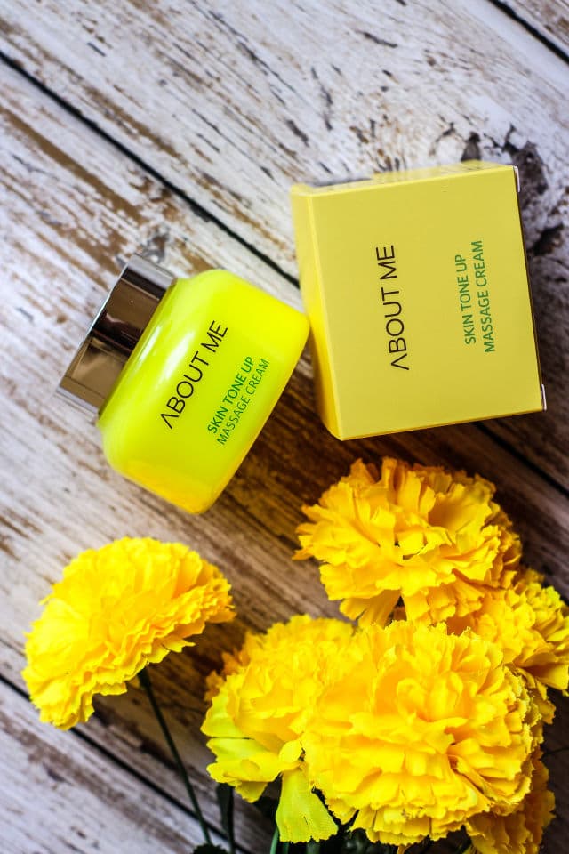 ABOUT ME Skin Tone Up Massage Cream 150ml review photo by cookietbs