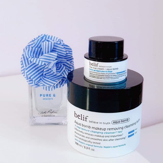 belif Aqua Bomb Cleansing Balm review photo by cosmeticsbeautygta