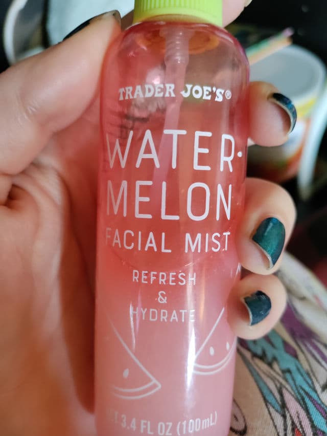 Trader Joe's Watermelon Mask and Facial Mist  review photo by crazyfistsgirl