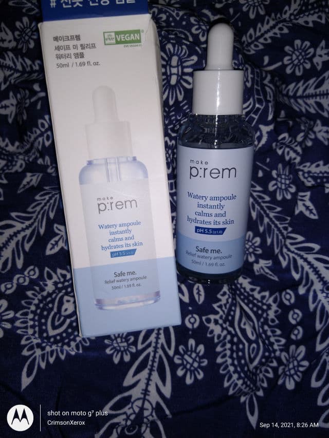 make p:rem Safe Me. Relief Watery Ampoule review photo by crimsonxerox