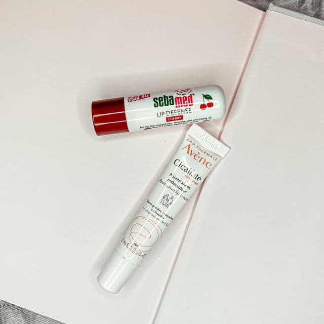 Sebamed Lip Defense Cherry SPF review photo by glowcontessa