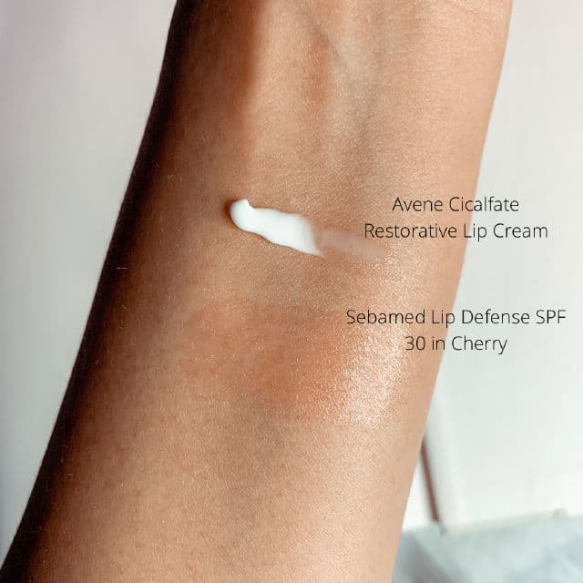 Sebamed Lip Defense Cherry SPF review photo by glowcontessa