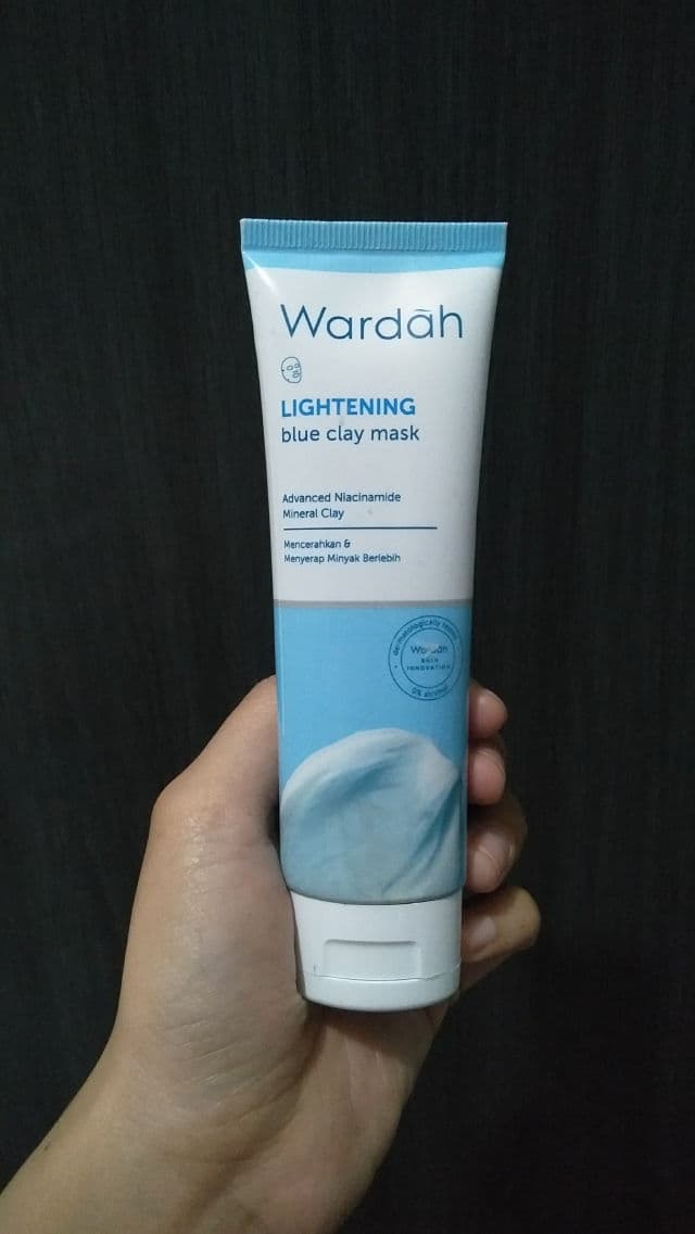 Wardah Lightening Blue Clay Mask review photo by cyntiargn