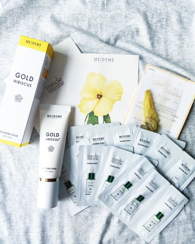 meideme Gold Hibiscus Restoring Cream review photo by cypress