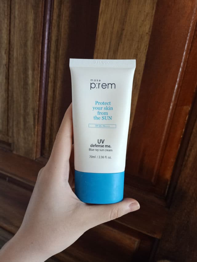 make p:rem UV Defense Me. Blue Ray Sun Cream SPF50+ PA++++ review photo by cypress