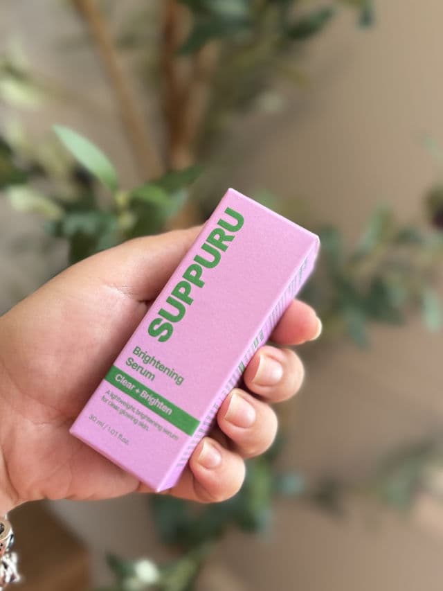 SUPPURU Brightening Serum review photo by Triana