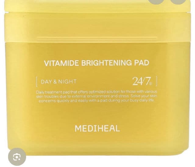 MEDIHEAL Vitamin C Bright Toning Pad review photo by Nayeugc