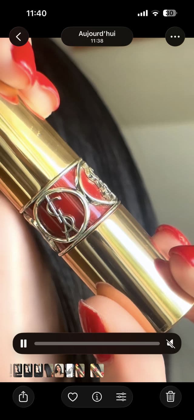 Yves Saint Laurent Volupté Plump-in-Color review photo by Anushki