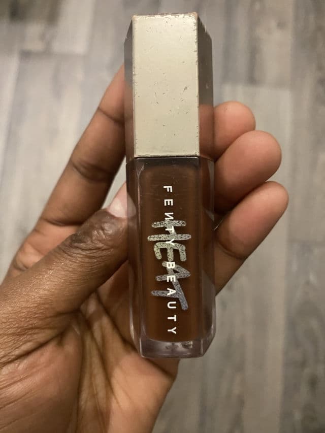 Fenty Beauty Gloss Bomb Heat Universal Lip Luminizer + Plumper - Fenty Glow Heat review photo by lucyworlddiary