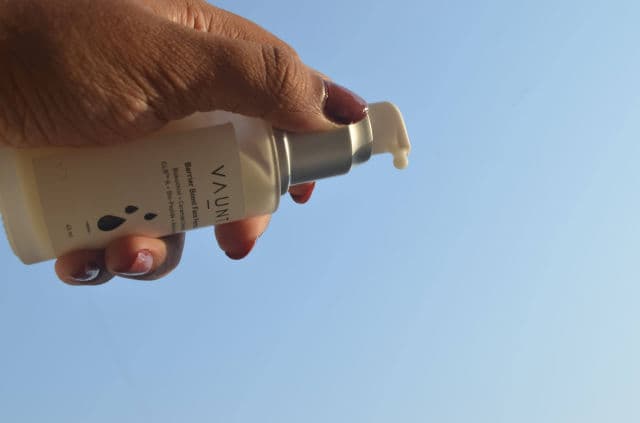 VAUNT Barrier Boost Face Formula review photo by dailyskincareblog