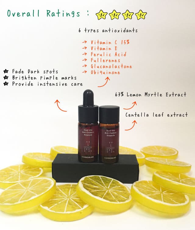 COMMONLABS Dual Vita Anti-Oxidant Ampoule review photo by dangdaily