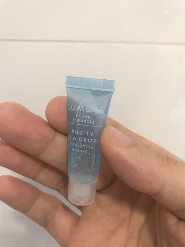 Lumene Lahde Pure Dew Drops Hydrating Eye Gel review photo by darkship