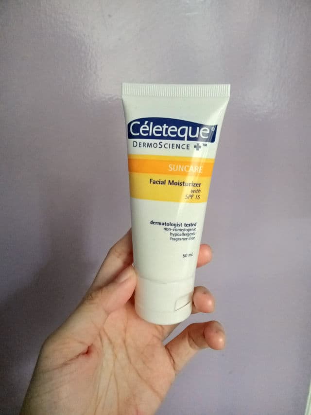 Celeteque Dermoscience Sun Care Facial Moisturizer SPF15 review photo by duhreal