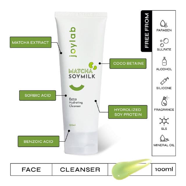 Joylab Matcha Soy Milk Extra Hydrating Cleanser  review photo by datperi
