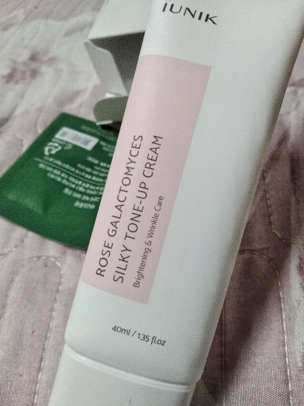 Iunik Rose Galactomyces Silky Tone Up Cream review photo by dearalene