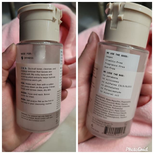 Versed Baby Cheeks All-In-One Hydrating Milk Toner  review photo by deathbyfaith