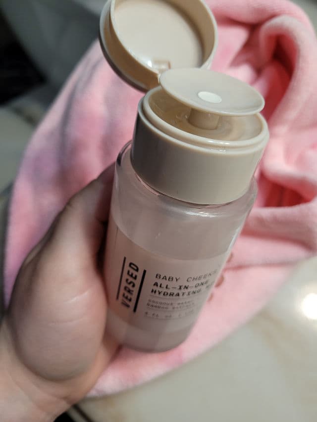 Versed Baby Cheeks All-In-One Hydrating Milk Toner  review photo by deathbyfaith