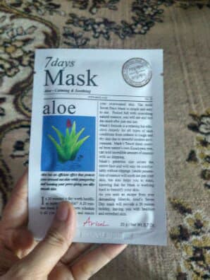 Ariul Aloe 7 Days Mask review photo by deby